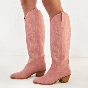 Billini Urson Boots Brushed Pink